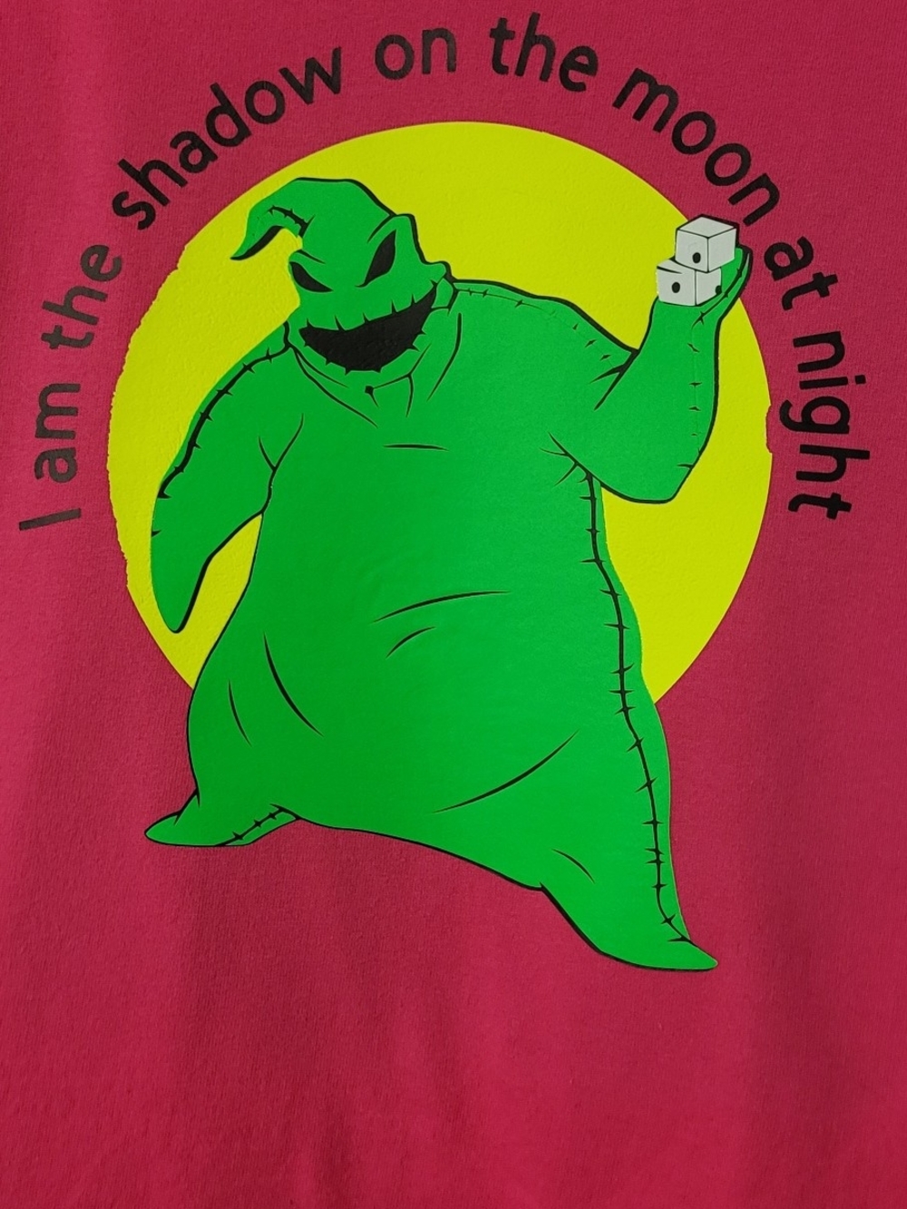 made to order Disney Nightmare before Christmas Oogie boogie tee - Picture 2 of 2